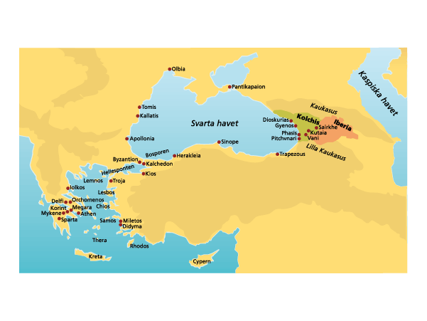 Karta, antikens Georgien 2